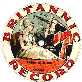 Old 78 vinyl label